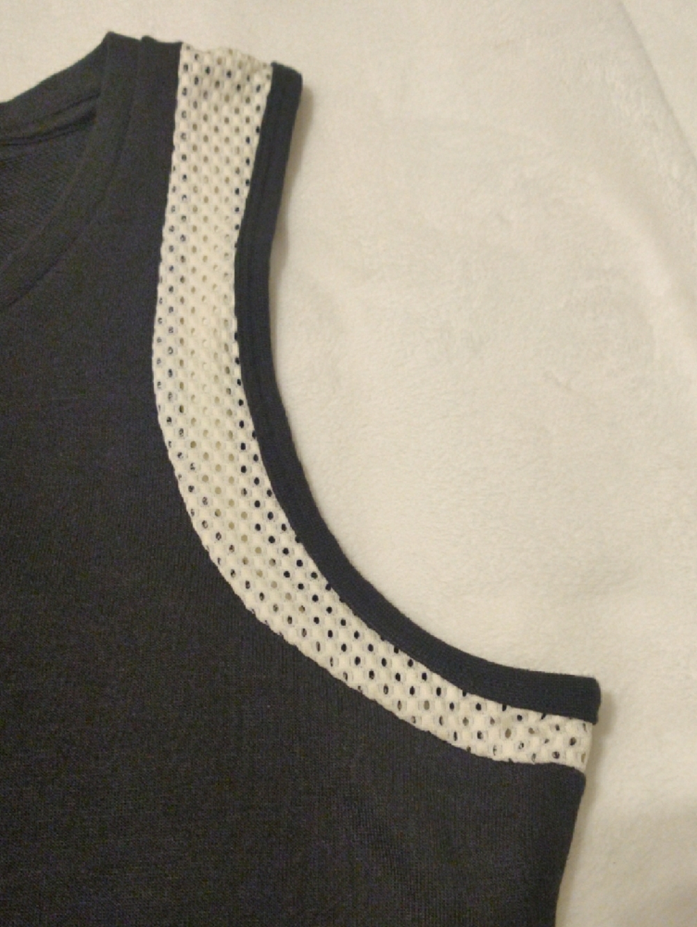 adidas Black Sleeveless Sport Dress with White Trim - Picture 6 of 16
